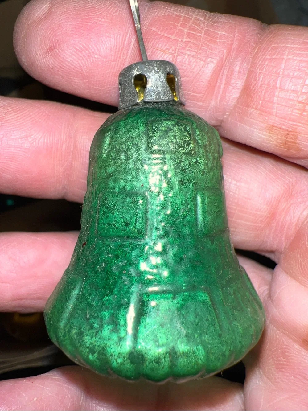 Incredible Lot Vintage Mercury glass indent flocked Christmas ornaments feather